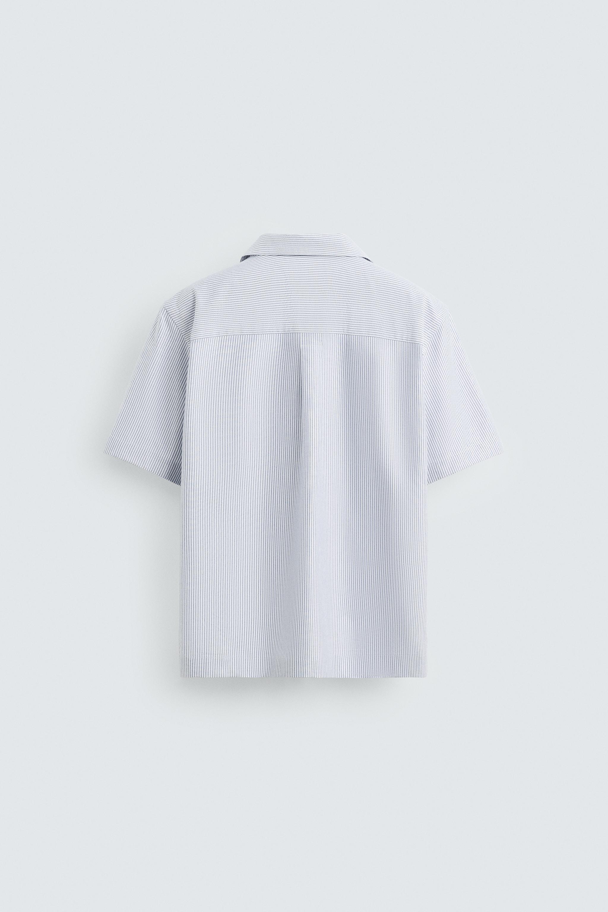 CHEMISE OXFORD RAYÉE